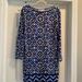 Michael Kors Dresses | Michael Kors Loose Work Dress Can Be Worn Casual With White Sandals | Color: Blue/White | Size: M