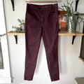 American Eagle Outfitters Pants & Jumpsuits | American Eagle Burgundy High Rise Jegging Skinny Pant Size 8r | Color: Purple/Red | Size: 8