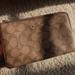 Coach Bags | Coach Light Brown Leather Clutch Bag | Color: Brown/Tan | Size: Os