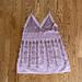 Free People Dresses | Free People Beaded Mini Dress, Lilac, Size Small | Color: Pink/Purple | Size: S