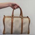 Gucci Bags | Gucci - Authentic Vintage Gucci Boston Bag | Color: Tan | Size: 13 Inches Long X 6.25 " Wide X 8" High