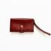 Coach Accessories | Coach Red Wine Leather Wallet Wristlet | Color: Red | Size: Os