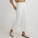 Madewell Jeans | Madewell Nwt Perfect Vintage Wide-Leg Crop Jeans Size 30 High Rise In Tile White | Color: Cream/White | Size: 30