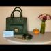 Michael Kors Bags | Michael Kors Dark Green Satchel Crossbody Bag | Color: Green | Size: Os