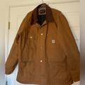 Carhartt Jackets & Coats | Carhartt Coat Jacket Blanket Lined Men's Xl 58 Chest C01-M Brown Tan Loose Fit | Color: Brown/Tan | Size: Xl