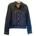 Levi's Jackets & Coats | Levi's Women's Original Trucker Dark Wash Denim Boyfriend Jacket Size S | Color: Blue | Size: S