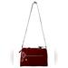 Coach Bags | Coach Poppy East West Red Textured Patent Leather Satchel | Color: Gold/Red | Size: Os