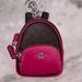 Coach Bags | New W/Tags Coach Mini Backpack Attachment With Key Chain | Color: Brown/Pink | Size: Os