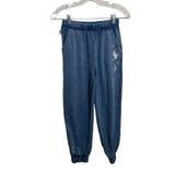 Disney Bottoms | Disney Parks Frozen Sweatpants Girls Size 9/10 Blue Frozen 2 | Color: Blue | Size: 9/10