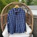 Burberry Shirts | Burberry Classic Plaid Button Down Shirt | Color: Blue | Size: Xl