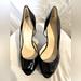 Nine West Shoes | Nine West Peep Toe Patent Leather Heels | Color: Black | Size: 9