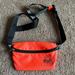 Pink Victoria's Secret Bags | Neon Orange Pink Fanny Pack Adjustable Waist Strap | Color: Black/Orange | Size: Os