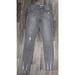 Jessica Simpson Jeans | (3/$35) Jessica Simpson Curvy High Rise Skinny Distressed Grey Denim Jeans | Color: Gray | Size: 25