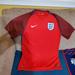 Nike Shirts | England Euros 2016 Away Nike Jersey Raheem Sterling #7 Official Number On Back!. | Color: Red | Size: M