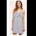Anthropologie Dresses | Anthropologie Stripped Mini Dress | Color: Blue/White | Size: S