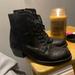 American Eagle Outfitters Shoes | American Eagle Combat Boots 7 | Color: Black | Size: 7