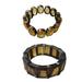 J. Crew Jewelry | J. Crew Amber Glass Gem Bead Elastic Bracelets Set Of 2 | Color: Gray/Yellow | Size: Os