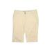 SONOMA life + style Shorts: Tan Print Mid-Length Bottoms - Women's Size 12 - Light Wash