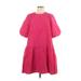 Club Monaco Casual Dress - DropWaist: Pink Dresses - Women's Size Large