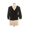 Style&Co Cardigan Sweater: Black Sweaters & Sweatshirts - Women's Size Large