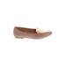 Charming Charlie Flats: Pink Solid Shoes - Women's Size 8 - Almond Toe