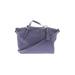 Coach Factory Leather Satchel: Pebbled Purple Solid Bags