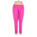 Crown & Ivy Track Pants - High Rise: Pink Activewear - Women's Size 2X-Large