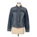 Express Jeans Denim Jacket: Short Blue Jackets & Outerwear - Women's Size Medium