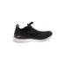 Puma Sneakers: Black Solid Shoes - Women's Size 8 - Round Toe