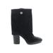 Vince Camuto Boots: Black Solid Shoes - Women's Size 10 - Round Toe