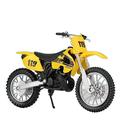 JEWOSS For SUZUKI RMZ250 RM-Z250 1:18 Motorcycle Model Die-cast Plastic Motorcycle Miniature Race Toys For Gift Collection Motorbike models (Color : RM 250, Size : S)