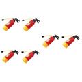 Vaguelly 6 Pcs Water Toys Mini Fire Extinguisher Toy Squirter Water Outdoor Summer Toys Out Door Toys Watergun Blaster Backpack Water Fireman Toys Kidtraxtoys Plastic Child Beach Fire Hose