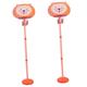 BESTonZON 2 Sets Children's Basketball Stand Outdoor Basketball Outside Toys for Basketball Stand for Adjustable Basketball Hoop Toys Game Toy 2in1 Pp Indoor Tool