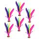 TOYANDONA 24 Pcs Shuttlecock Shuttlecock Jianzi Game Foot Shuttlecock Kick Shuttlecocks Kicking Kick Balls for Outdoors Toys Exercise Game Toy Student China Big Flower Iron Sheets