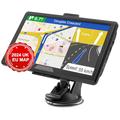 Jimwey SAT NAV 2024 UK EU Map, GPS Navigation for Car Lorry Truck with Voice Guidance and Speed Camera Warning, Lifetime Free Maps Update (J7)