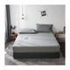 Home Fitted Bottom Sheet Luxury 100% Long Staple Cotton 27cm Extra deep Fitted Bed Sheets Quality Bedsheets Bed Linen Twin Single Double full (Color : Gray B, Size : 180x200cm)
