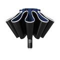 HJGTTTBN Umbrella Fully Automatic Flashlight Reflective Stripe Reverse Umbrellas For Rain and Sun Heat Insulation Parasol (Color : 2)