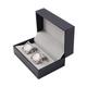 Pattern Men'S Shirt Cufflinks Square Color Enamel Cufflinks Men'S Accessories (Send With Gift Box A01)