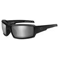 Harley-Davidson Men's Jumbo Sunglasses, Silver Flash Lens/Black Frame HDJUM04