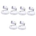 HOMSFOU 6 Pcs Spotlight Indoor Decor Astetic Room Decor Miniture Decoration Accent Lights for Indoor Use Floor Light Spot Lamp Equipment Art Light para Rechargeable Battery White LED Abs