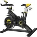 AQQWWER Exercise Bike Spinning Home Bicycle Indoor Exercise Bike Silent Exercise Bike Exercise Fitness Equipment (Color : Schwarz)