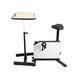 AQQWWER Exercise Bike Exercise Bike Free Installation Of Magnetic Control Exercise Bicycle Office Home Spinning Bike Silent Indoor Workout Bike (Color : Ivory)