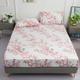 ZCHNB 90-180 * 200CM Height: 27CM Pink Cotton Waterproof Fitted Mattress Bed Cover Sheet Protector Single/Double/King Size Mattress Protector