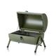 POutdoor BBQ Grill Patio Camping Picnic Barbecue Stove Suitable For 3-5 People Smokeless Indoor Grill Bbq Grill Outdoor (Color : Rojo) (Green)