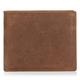HJGTTTBN Mens Wallet New Genuine Leather Mens Wallets Leather Men Wallet Coin Pocket and Card Holder High Quality Purses for Male (Color : Brown)