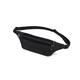 AQQWWER Waist Bag Canvas Men's Waist Packs， Outdoor Sports Mountaineering Bag ，Fitness Running Chest Bag ，Ultra-Thin Ultra-Light Mobile Phone Bag (Color : Schwarz)