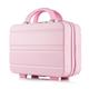 AQQWWER Luggage Set Luggage Set Travel Suitcase Trolley Luggage Bag ;Carry On Cabin Rolling Luggage Spinner Wheels Women Trolley Case (Color : Pink)