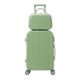 AQQWWER Luggage Set Business Trip Luggage Suitcase Lightweight Trolley Case Universal Wheel Male and Female Student Password Box (Color : Green, Size : 26")