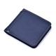 HJGTTTBN Mens Wallet Casual Men Short Wallet Leather Business Card Holder Credit Card Case Vintage Male Bifold Walle (Color : Blue)