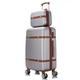 AQQWWER Luggage Set Women Rolling Luggage Set Classic Business Travel Wheeled Trolleys Rolling Luggage (Color : 7, Size : 22")